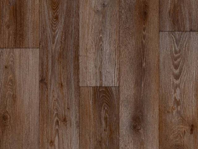 Линолеум бытовой Lino HOME 35-0.3 Дизайн - ДУБ ТЁМНЫЙ 8 2.5 м