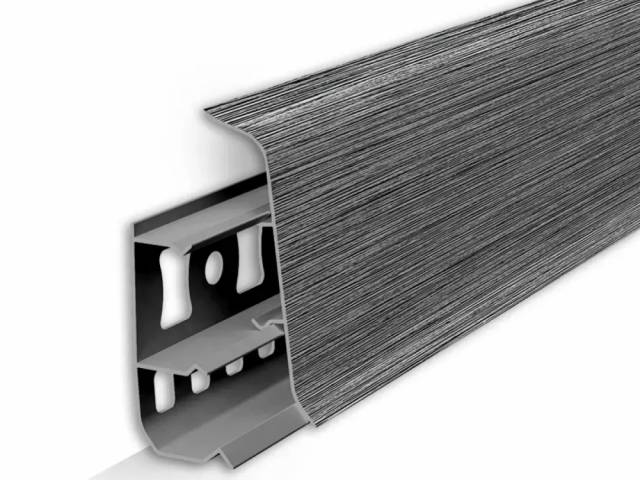 Плинтус пластиковый ДЕКО 55 - 1