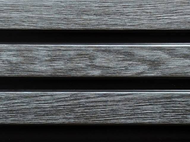 Реечные 3D панели PROFi-M Дизайн - ДУБ СЕРЫЙ 406М 1шт