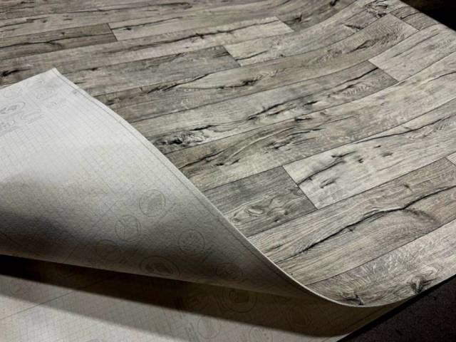 Линолеум полукоммерческий LiNO HOME TEXTiLE Дизайн - ДУБ ГАВАНА Т091 3.0 м - 3