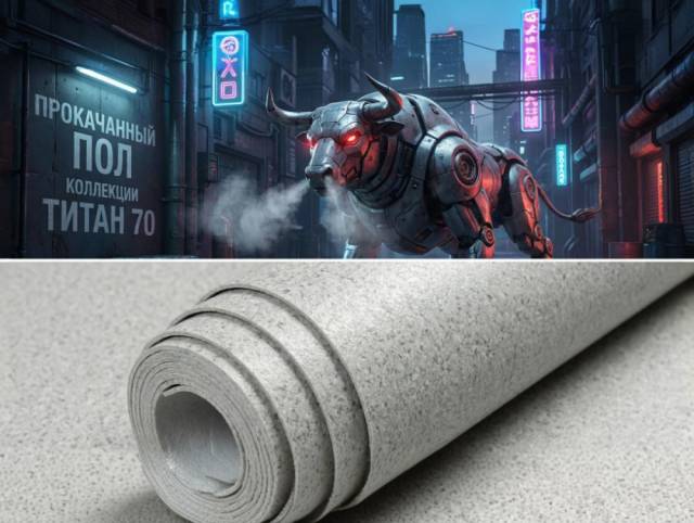 Линолеум коммерческий Lino PROFI TiTAN 70 - 4