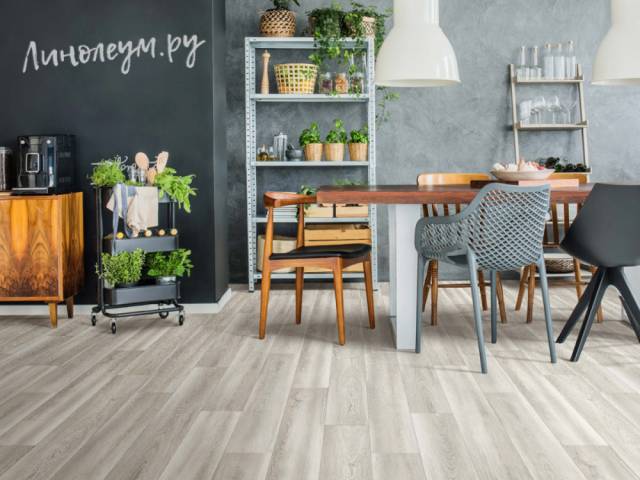 Линолеум полукоммерческий LiNO HOME TEXTiLE Дизайн - ДУБ КАНТРИ T090 2.5 м - 2